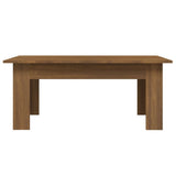 vidaXL Coffee Table Brown Oak 100x60x42 cm Engineered Wood