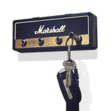 Key Holder,Wall Mounting Guitar Amp Key Hook - Keychain Including 4 Pieces Key Ring.