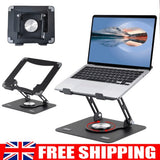 Ipad Swivel Tablet Desk Stand Aluminum Holder Desktop Foldable