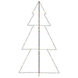 vidaXL Christmas Cone Tree 300 LEDs Indoor and Outdoor 120x220 cm