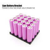 100pcs 18650 Lipo Battery Combine Holder Fixed Splicing Bracket with 6.6ft Nickel Plated Connecting Sheet