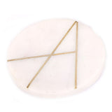 White Marble Coasters Set of 4-2