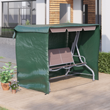 Outsunny Patio Swing Chair Bench Cover Outdoor Garden Furniture Rain Protection Cover Protector Waterproof Anti-UV Green 215L x 155W x 150Hcm