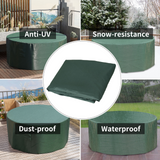 Outsunny Garden  Patio Large Furniture Set Round Cover 600D Oxford Waterproof Ф193 x 80H cm