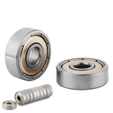 10 Pcs Metal Shielded Durable Multi Use Carbon Steel Miniature 626ZZ Ball Bearings (6x19x6mm)