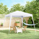 Outsunny 2.5M x 2.5M  Pop-up Tent Garden Gazebo Outdoor Awning Heavy Duty Marquee Party Shelter Sun Shade - White