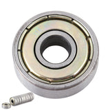 10 Pcs Metal Shielded Durable Multi Use Carbon Steel Miniature 626ZZ Ball Bearings (6x19x6mm)