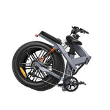 ENGWE X26 19.2Ah+10Ah Dual Batteries 1000W Folding Electric Bike 26*4.0 Inch Fat Tire 120-150km Mileage Range E Bike for Mountain Snowfield Road Triple Suspension System Dual Oil Disc Brake for All-Terrain Roads Mountain E-Bike