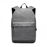 E1930 - Kono Durable Polyester Everyday Backpack With Sleek Design - Grey