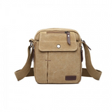 E1971 - Kono Multi Pocket Cross Body Shoulder Bag - Khaki