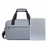 E1960S - Kono Lightweight Multi Purpose Unisex Sports Travel Duffel Bag - Light Grey