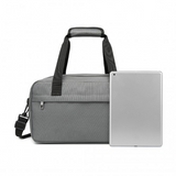 E1960S - Kono Lightweight Multi Purpose Unisex Sports Travel Duffel Bag - Grey