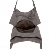 EB2040L - Kono Canvas Shoulder Tote Bag - Grey