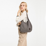 EB2040L - Kono Canvas Shoulder Tote Bag - Grey