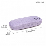 G4043 - Kono Hard Shell Glasses Case - Purple