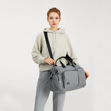 EQ2036 - Kono Multi-Compartment Maternity Bag - Grey