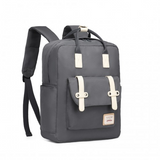 EB2211 - Kono Casual Daypack Lightweight Backpack Travel Bag - Grey