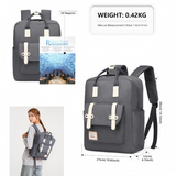 EB2211 - Kono Casual Daypack Lightweight Backpack Travel Bag - Grey