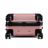 K1871-1L - Kono ABS 20 Inch Sculpted Horizontal Design Cabin Luggage - Nude