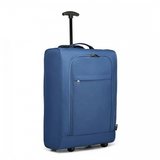 K1873-2 - Kono CABIN SIZE SOFT SHELL HAND LUGGAGE - BLUE