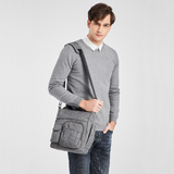 LB6923 - Kono Multi-Compartment Tote Shoulder Bag - Grey