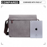 LB1925 - Kono Classic Expanding Messenger Bag - Grey