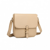 LB2003 - Miss Lulu Classic Cross Body Shoulder Bag - Khaki