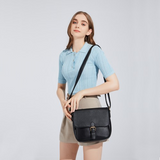 LB2003 - Miss Lulu Classic Cross Body Shoulder Bag - Grey