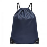 S2020 - Kono Polyester Drawstring Backpack - Navy