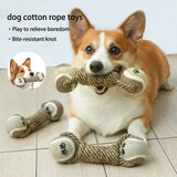 Pet Dog Toys For Large Small Dogs - Puppy Toys Interactive Cotton Rope Mini Dog Toys Ball For Dogs