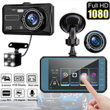 Car Camera Recorder Dual Front And Rear HD 1080P Dash Cam Night Vision