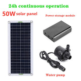 Solar Power Water Feature Fountain - Garden Pool Pond Aquarium Fountain