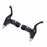 1 Pair Aluminium Alloy Mountain Bike Bicycle Cycling Brake Level Handles (Black)