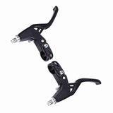 1 Pair Aluminium Alloy Mountain Bike Bicycle Cycling Brake Level Handles (Black)