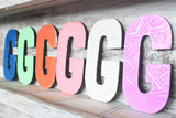 Letter "G" - Assorted Colours - 15cm