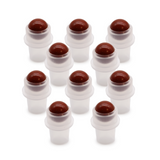 Gemstone Roller Tip for 5ml Bottle - Red Jasper