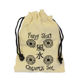 Fengshui Quatra-Set Natural Quartz