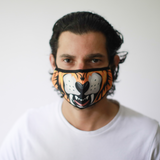 Reusable Fashion Face Mask - Tiger (Adult)