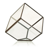 Glass Terrarium - Cube on Corner