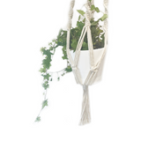 Macrame Pot Holder - Large Pot Holder - Extra Long