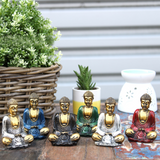 Gold Mini Buddha (Assorted Colours)