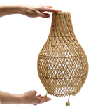 Rattan Table Lamps - Natural