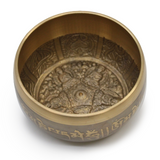 Lrg Five Buddha Singing Bowl