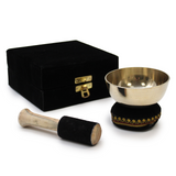 Brass Singing Bowl Gift Set - 9cm