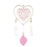 Dream Catcher - Medium Pink Heart in Heart