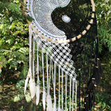 Bali Dream Catchers - Extra Large Ying Yang D: 50cm