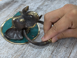 Brass Door Knocker - Horses Head