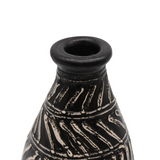 Greek Taper Vase - Chocolate