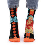 Hop Hare Bamboo Socks S/M - Blue Buddha & Lotus