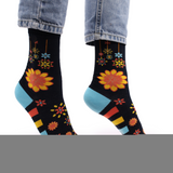 Hop Hare Bamboo Socks S/M - Mandala Flowers